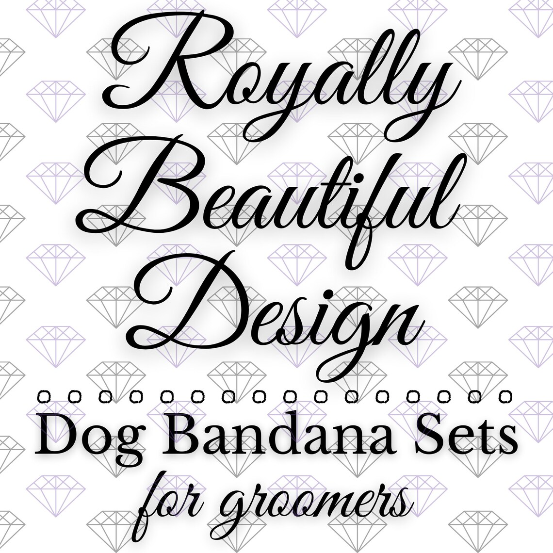 Red Black Paw Print Dog Groomers Bandana Bulk Set Grooming Etsy
