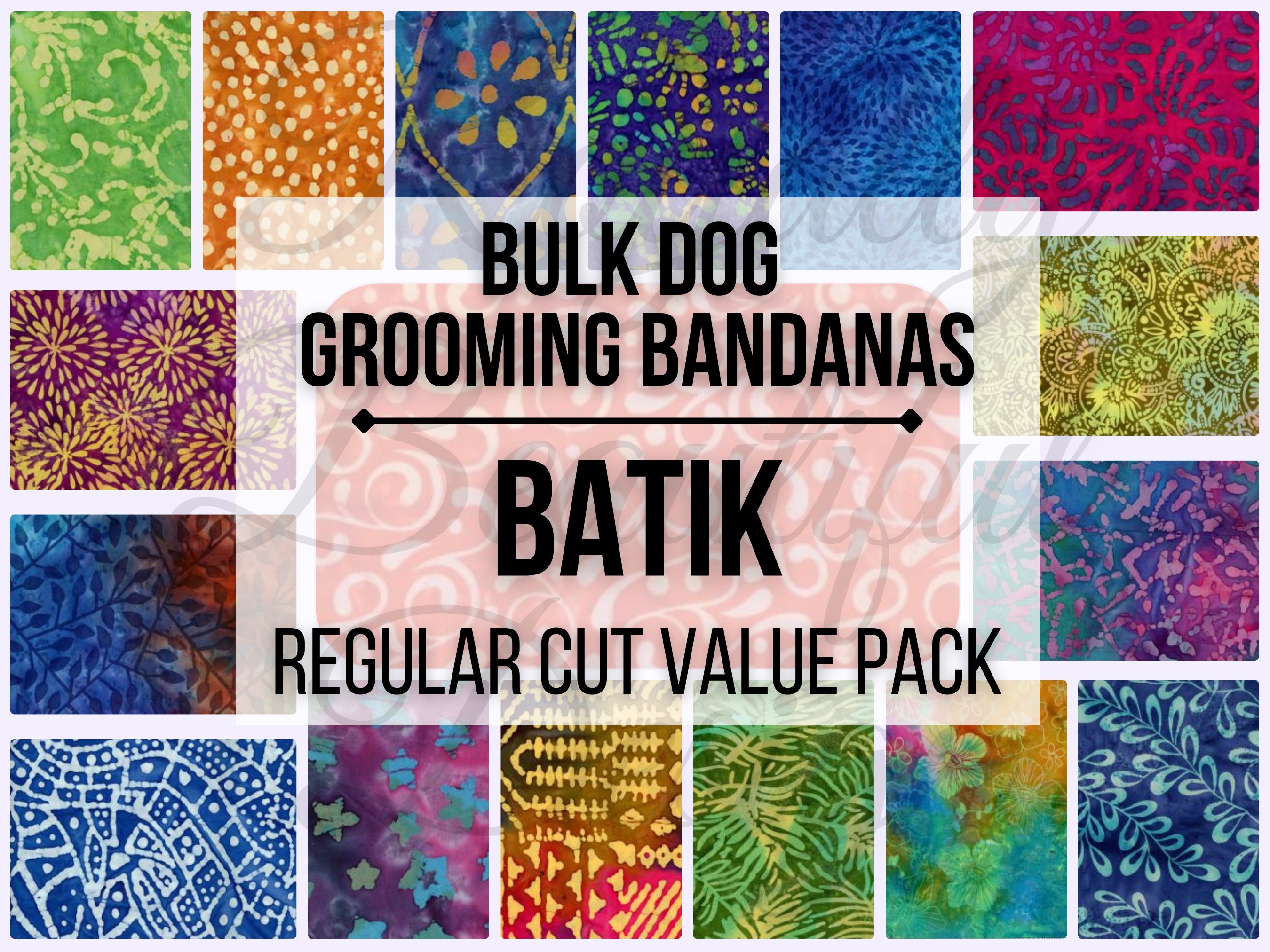 Dog grooming top bandanas bulk