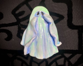 Halloween Scaredy Ghost Pin