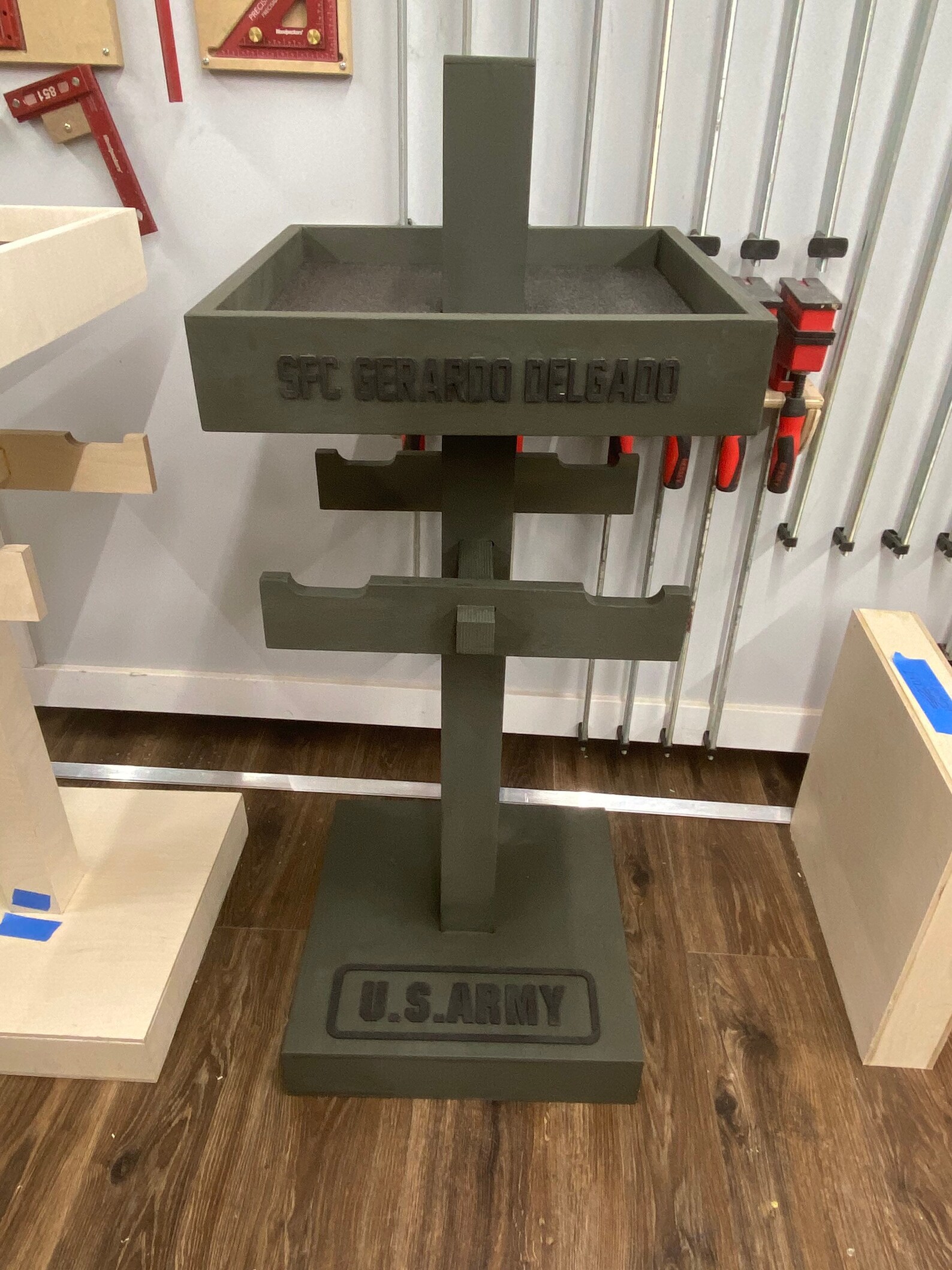 Body Armor Gear stand Tactical Gear T stand. Etsy