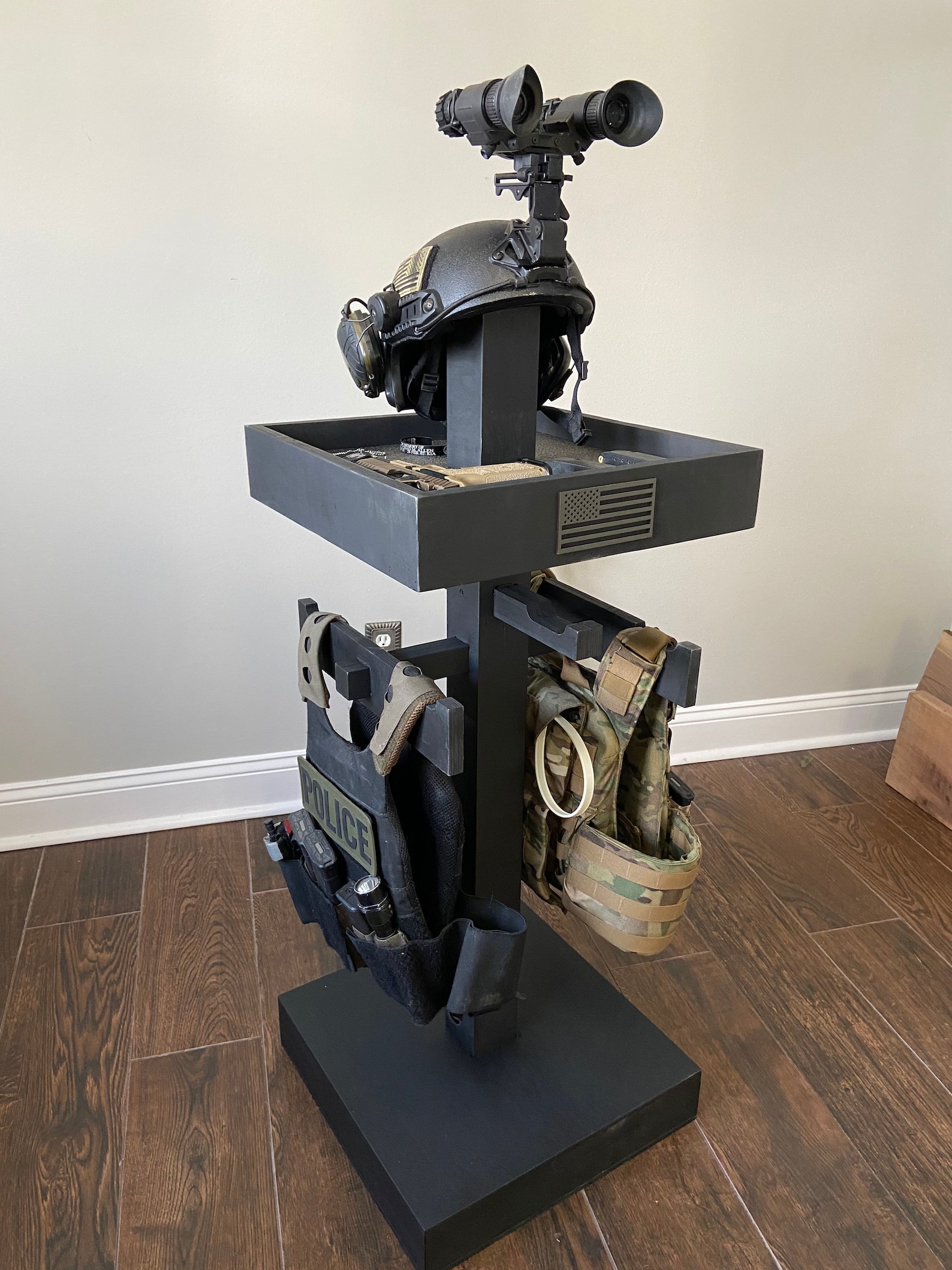 Body Armor Gear Stand Tactical Gear T Stand. Etsy