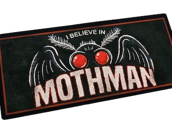 I Believe In Mothman Bumper Sticker