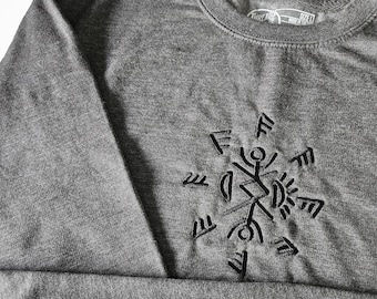 Talisman Stone Embroidered Sweatshirt