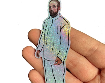 Skin of a Killer Holographic Glitter Sticker