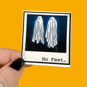 No Feet Sticker