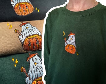 Embroidered 'Murderous Lil Ghost' Sweatshirt