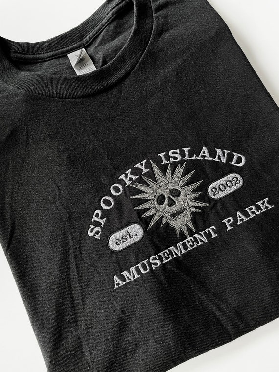 Spooky Sparkle Embroidery Tee Spooky Sparkle Embroidery Tee