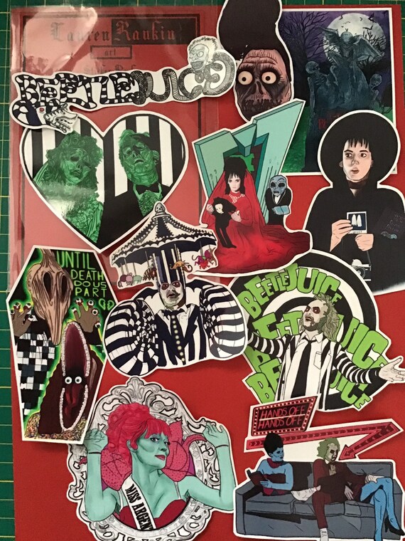 Dekoration Lydia Deets Vinyl Decal Sticker Beetlejuice Tim Burton Cartoon Retro 80 S Canadiana Cz
