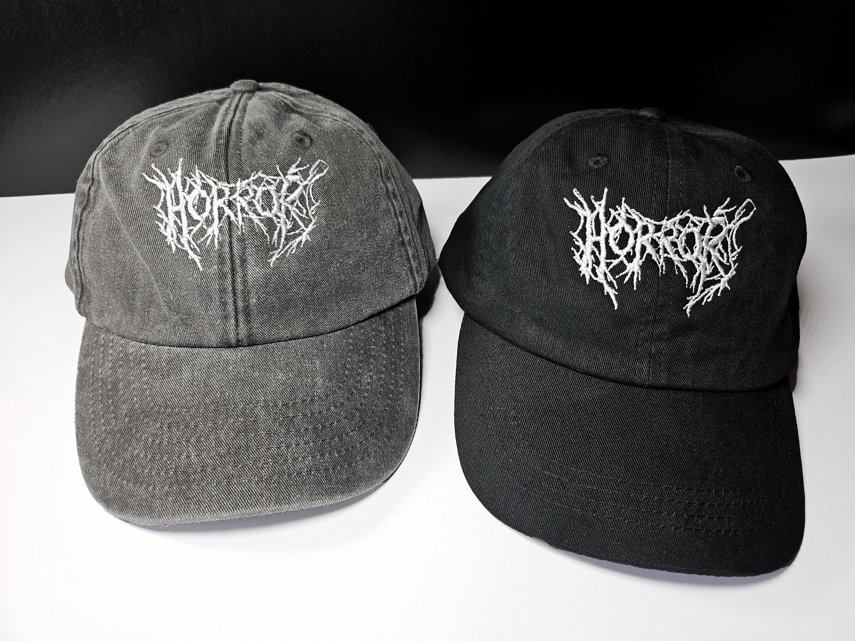 Horror Metal Embroidered Baseball 'dad' Cap - Etsy