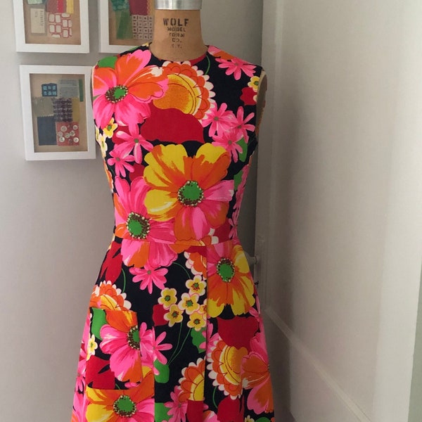 Tropical Vintage Dress