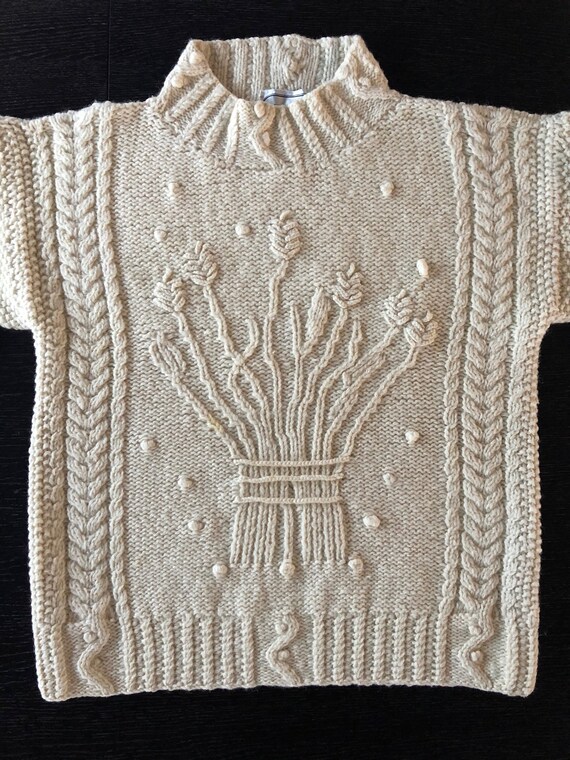 1980s Adrienne Vittadini 3-Dimensional Knit and C… - image 3