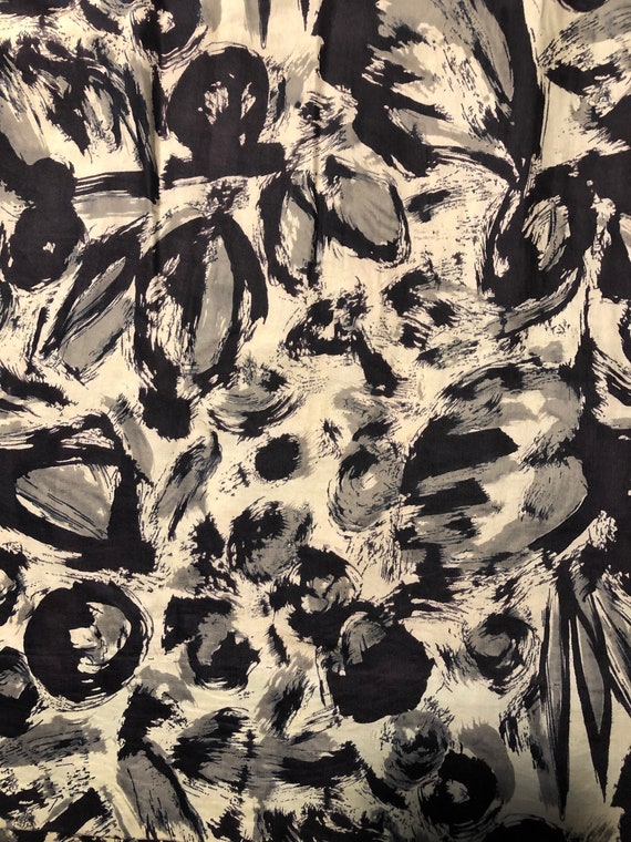 50s Skirt, Fun Abstract Print - image 9