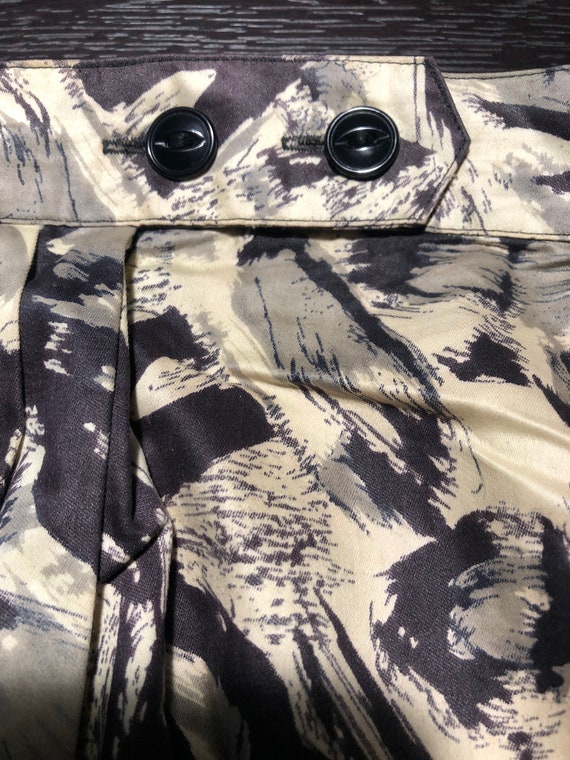 50s Skirt, Fun Abstract Print - image 10