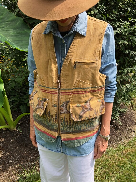 VTG Banana Republic 1980s Ducks Cotton 