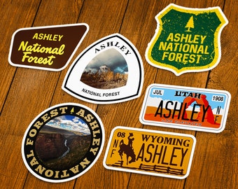 Ashley National Forest Vinyl Sticker | Choose 1 Decal or Get them All!