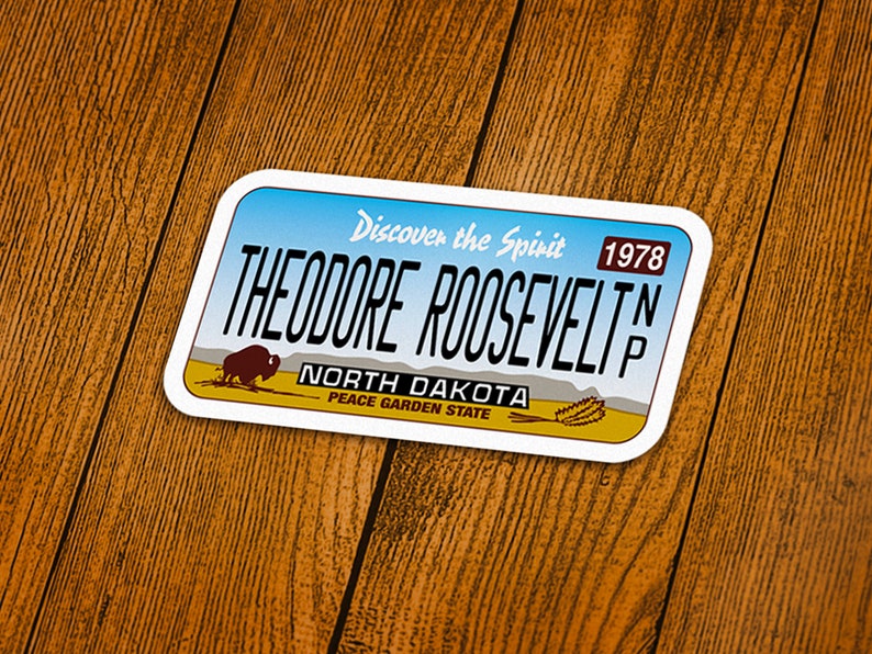 Theodore Roosevelt National Park Vinyl Sticker Choose 1 Decal or Get them All!