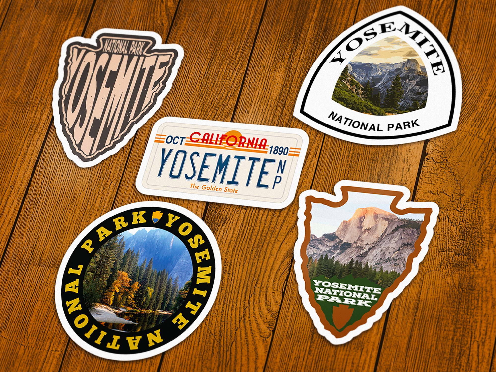 Yosemite National Park 3 Vinyl Sticker Choose 1 Decal Etsy