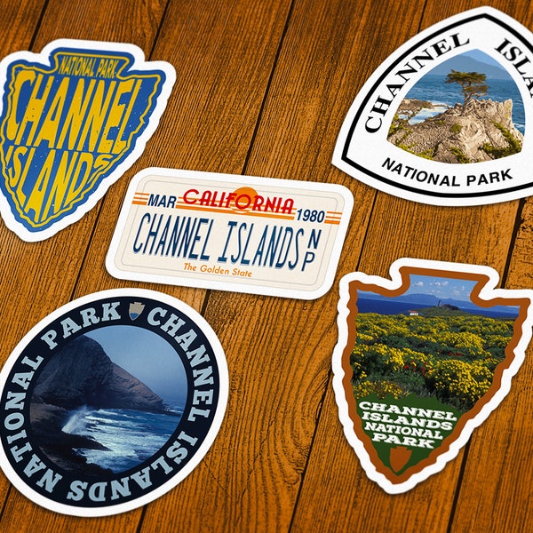 Channel Islands National Park Vinyl Sticker | Choose 1 Decal or Get them All!