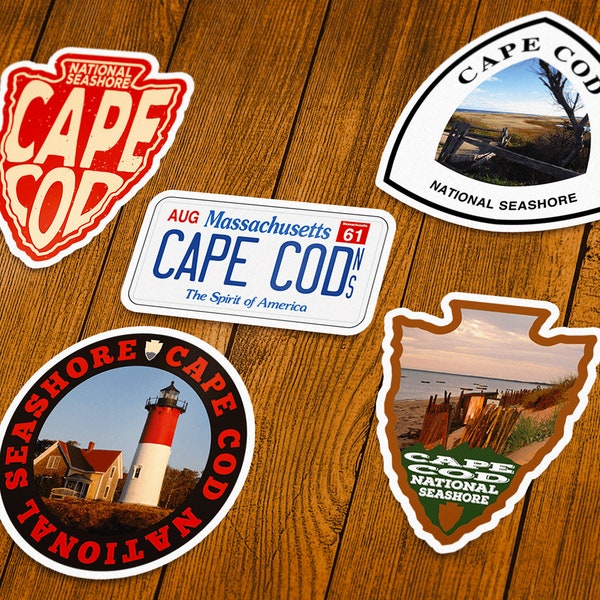 Cape Cod National Seashore Vinyl Sticker | Choose 1 Decal or Get them All!
