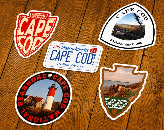 Cape Cod National Seashore Vinyl Sticker | Choose 1 Decal or Get Them ...