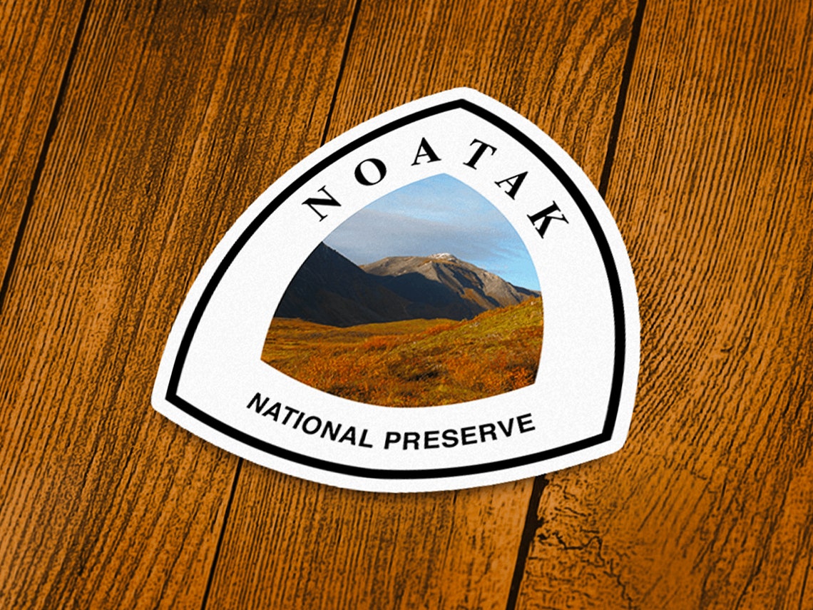 Noatak National Preserve 3 Vinyl Sticker Choose 1 Etsy