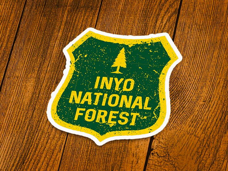 Inyo National Forest Vinyl Sticker | Choose 1 Decal or Get Them All! - Etsy
