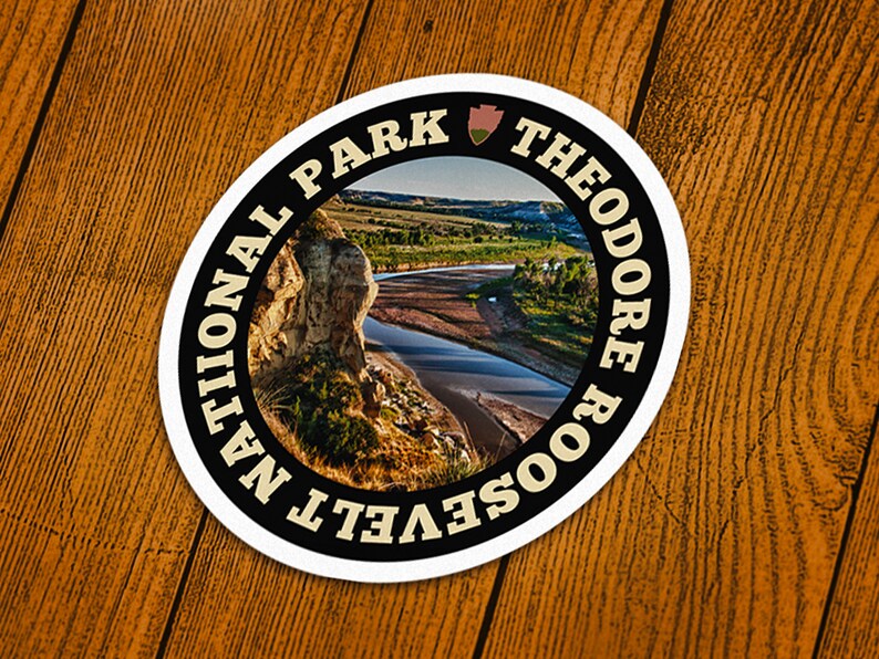 Theodore Roosevelt National Park Vinyl Sticker Choose 1 Decal or Get them All!