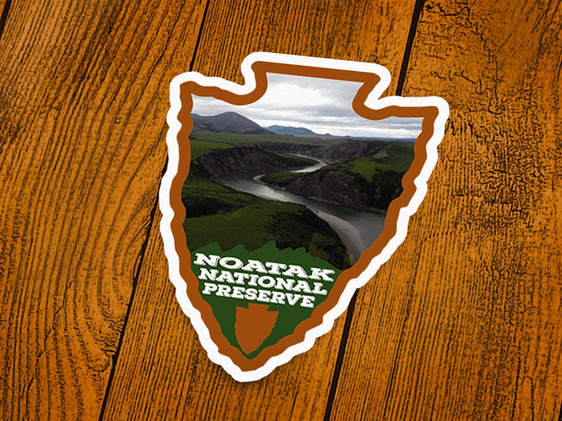 Noatak National Preserve 3 Vinyl Sticker Choose 1 Etsy