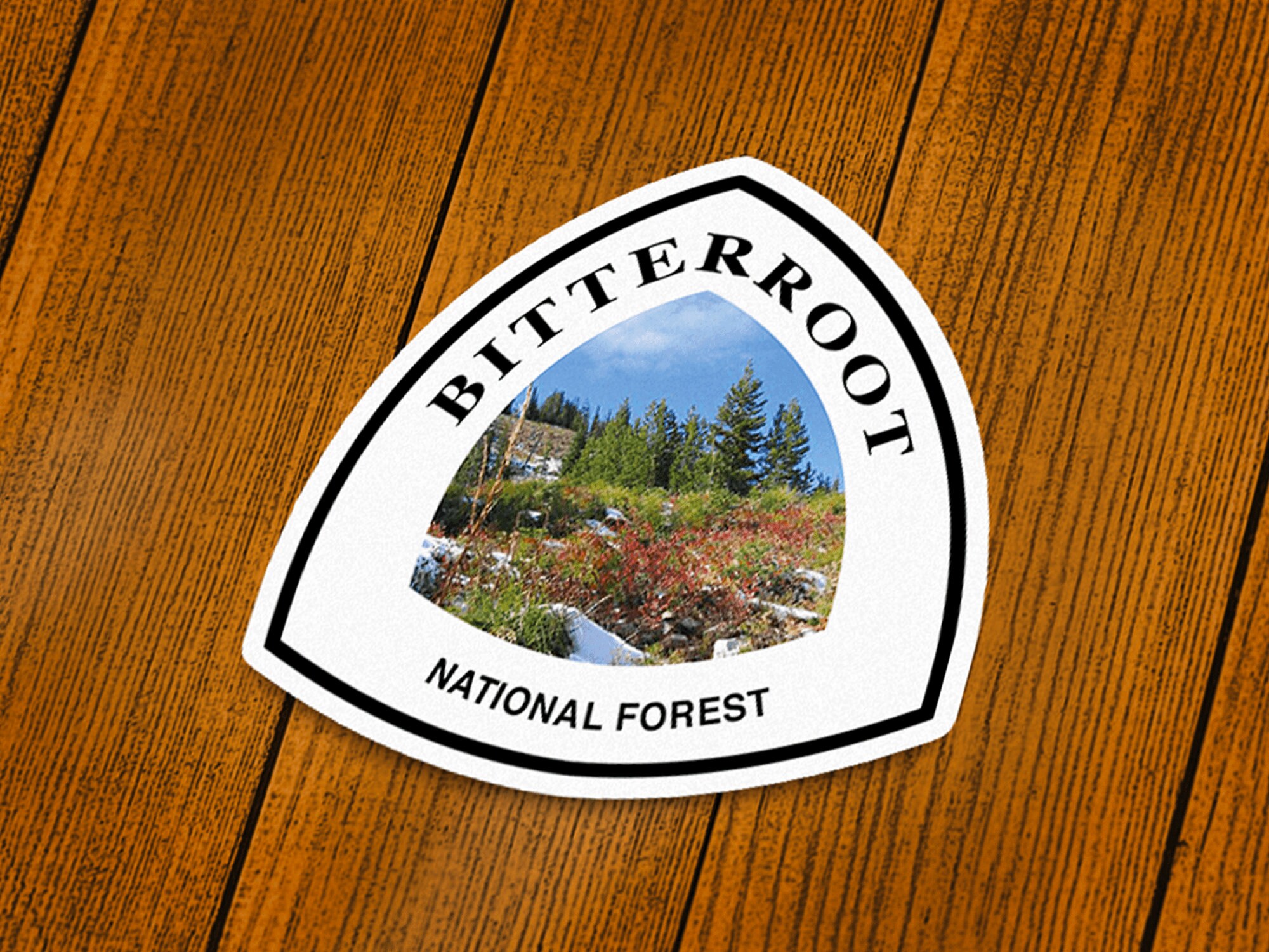 Bitterroot National Forest Vinyl Sticker | Choose 1 Decal or Get Them ...