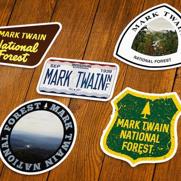 Mark Twain National Forest Vinyl Sticker | Choose 1 Decal or Get them All!