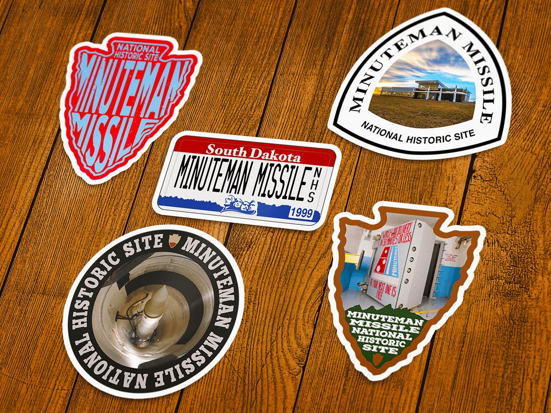 Minuteman Missile National Historic Site Vinyl Sticker Choose 1 Decal ...