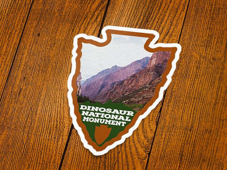 Choose 1 Decal or Get them All! Dinosaur National Monument Vinyl Sticker