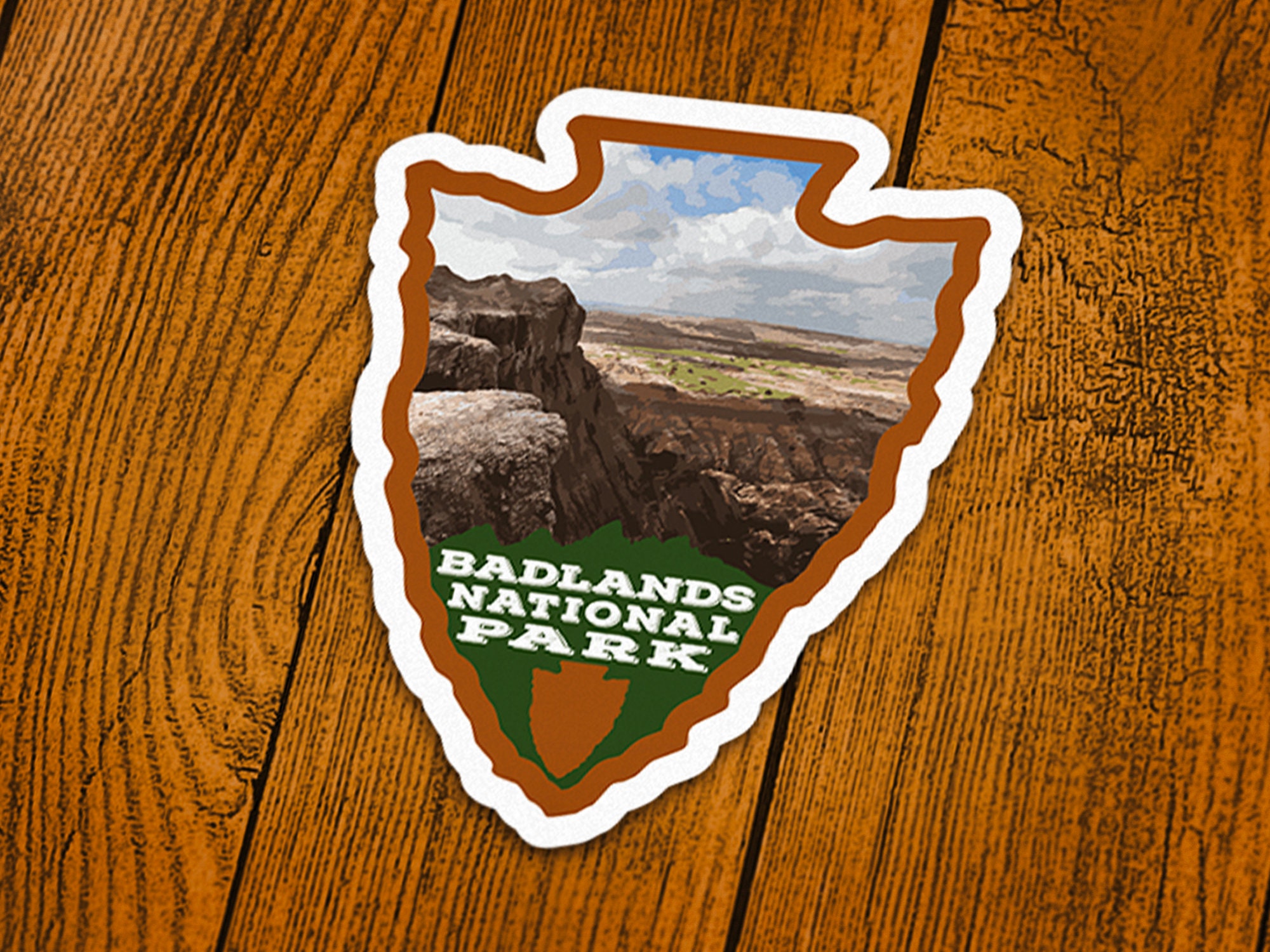 Badlands National Park Vinyl Sticker | Choose 1 Decal or Get Them All ...