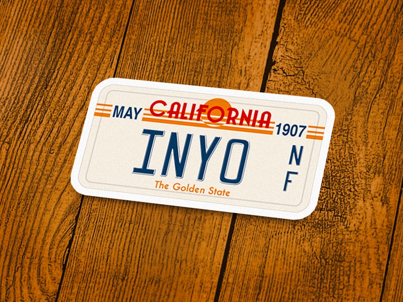 Inyo National Forest Vinyl Sticker | Choose 1 Decal or Get Them All! - Etsy
