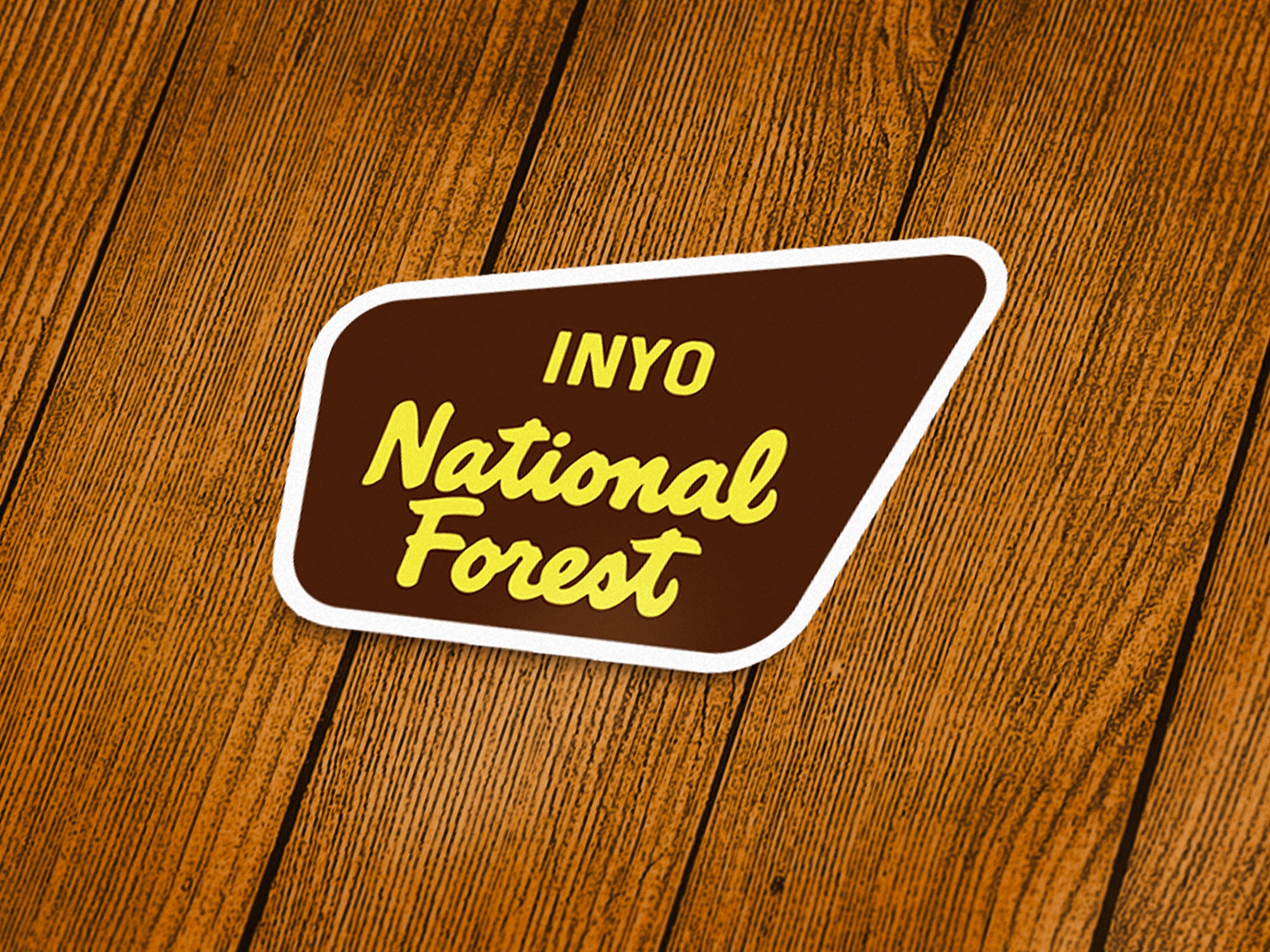 Inyo National Forest Vinyl Sticker | Choose 1 Decal or Get Them All! - Etsy