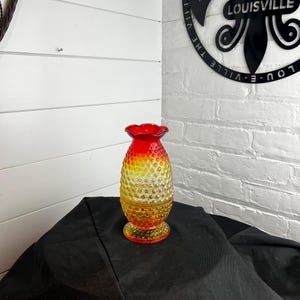Amberina Glass Light - Etsy