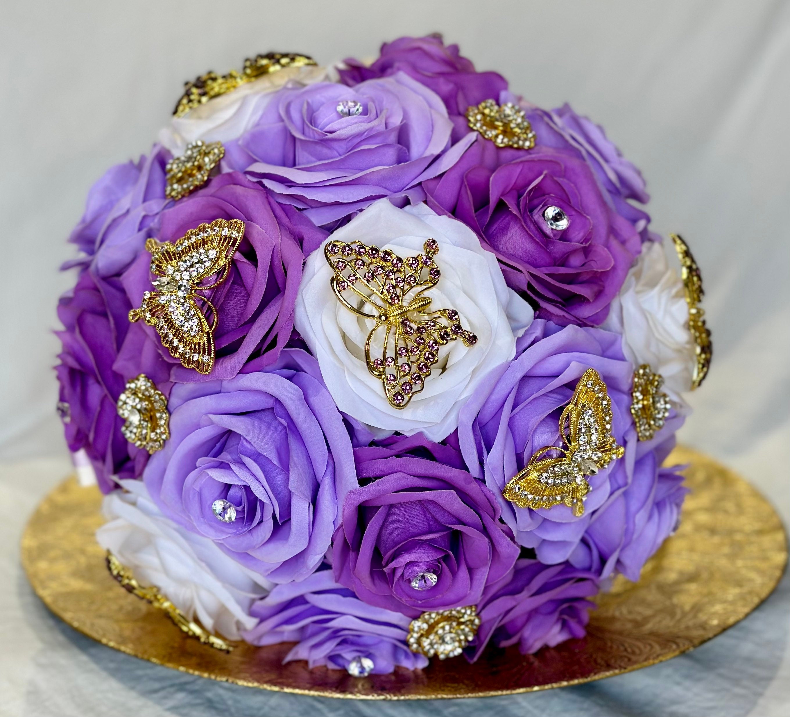 Quinceanera Bouquet Lilac - Etsy