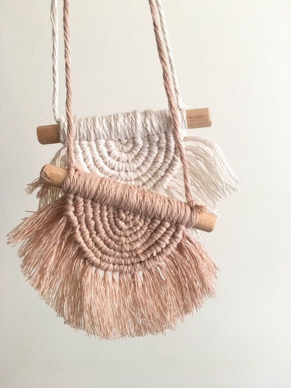 Macrame cheap car hanger
