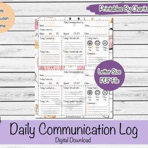 Daily Communication Log For Teachers, Classroom Communication Log, Parent Teacher Communication Log, Classroom Management, Halloween
