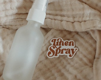 Linen Spray Sticker