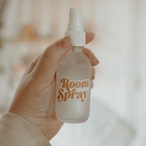 Room Spray Sticker