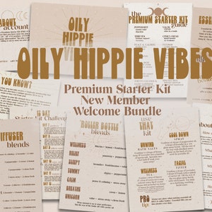 Oily Hippie Vibes PSK 新メンバー ウェルカム セット 2020 | インスタント デジタル ダウンロード |
