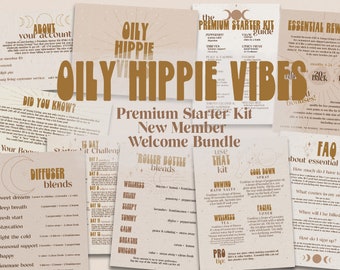 Oily Hippie Vibes PSK New Member Welcome Set 2020 |  Instant Digital Download |