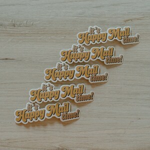 It&#39;s Happy Mail Time Stickers | Set of 5
