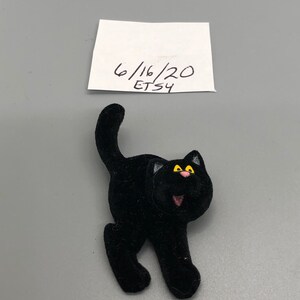 Vintage Black Cat Pin