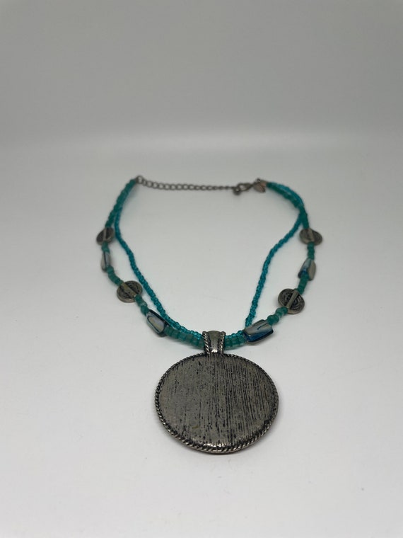 Vintage Laura Ashley pendant necklace - image 4