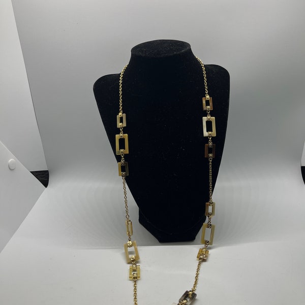 Pretty Vintage Goldtone RLL Ralph Lauren Necklace