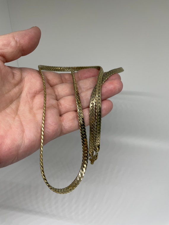 Vintage goldtone chain - image 7