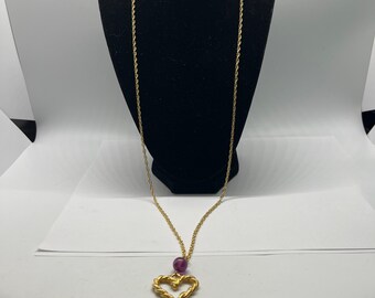 Beautiful Avon Signed Necklace