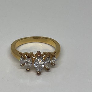 Vintage rhinestone ring